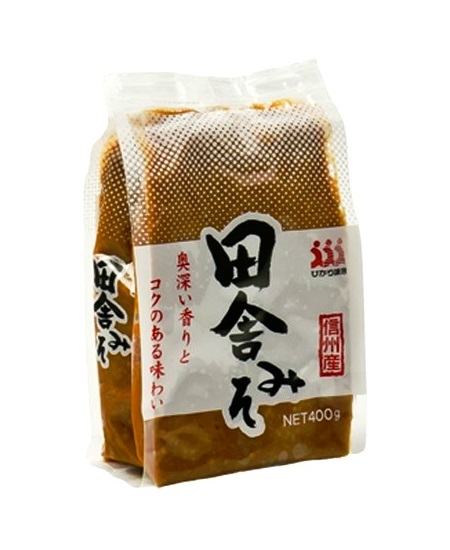 Miso Inaka rosso scuro in pasta Hikari 400 g.